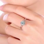 Italian Diamond Proposal Finger Ring - Image 4