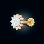 Italian Diamond 13 Stone Nose Pin