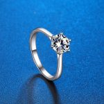 Italian Diamond Proposal & Classic Six -Claws Finger Ring - Image 6