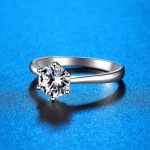 Italian Diamond Proposal & Classic Six -Claws Finger Ring - Image 4