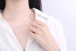Italian Diamond Half -Circle Simplicity Finger Ring - Image 5