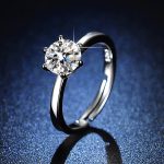 Italian Diamond Proposal Finger Ring - Image 2