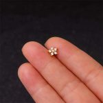 Stylist Six Stone Nose Pin & Free Proposal Finger Ring - Image 2