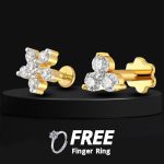 Seven + Three Stone Nose Pin & Free Finger Ring