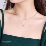 Cold Style Butterfly Double Layer Necklace - Image 2