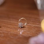 Italian Diamond Stylist Seven Stone Nose Pin - Image 2
