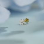Italian Diamond One ,Seven & Triangle Shape Stone Nose Pin - Image 3