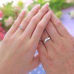 Modern Spark Couple Rings - Image 2