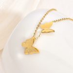 Golden Butterfly Anklet - Image 2