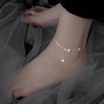 Butterfly anklet women's