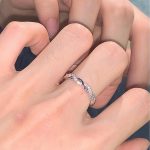 light luxury diamond-studded small twist braided open ring - Image 3