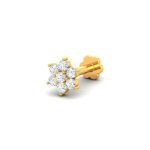 Italian Diamond One , Three & Seven Stone Nose Pin - Image 2